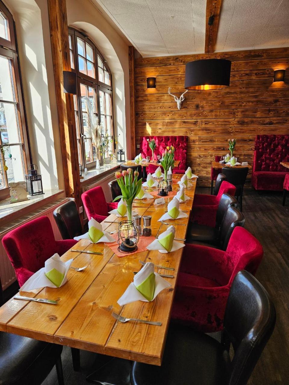 Hotel-Restaurant Thueringer Hof Bad Frankenhausen Extérieur photo