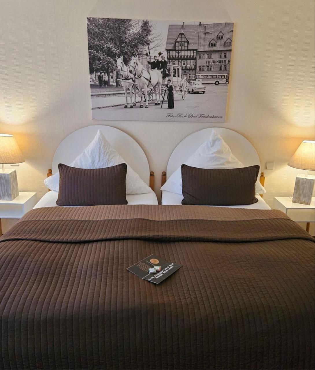 Hotel-Restaurant Thueringer Hof Bad Frankenhausen Extérieur photo